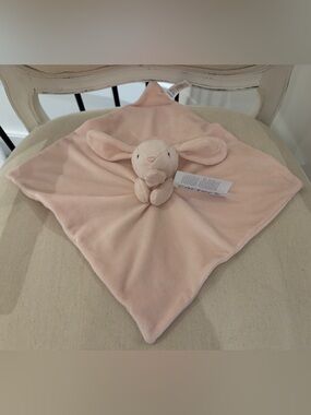 🩰 NWT carter's Pink Bunny Lovey Blanket Comfort Soother for Baby Girl